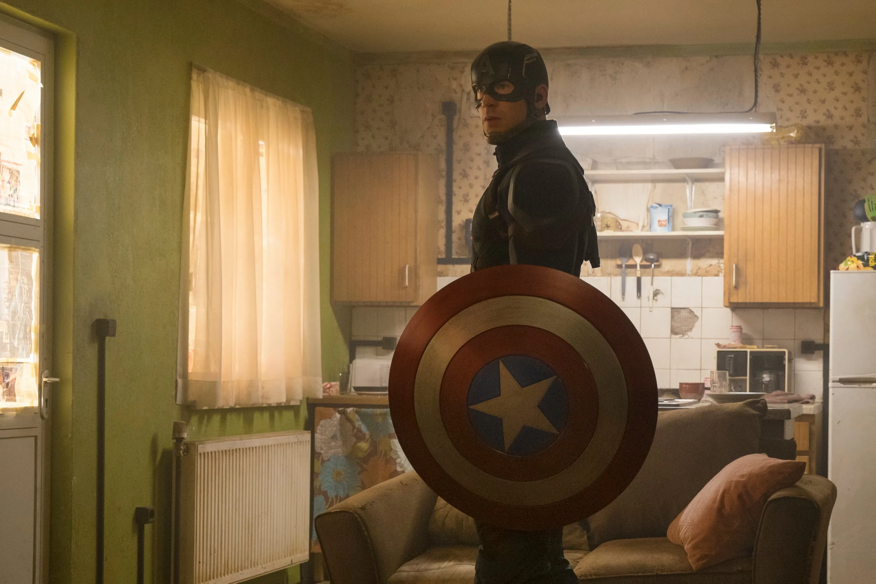 Кадр из фильма Первый мститель: Противостояние