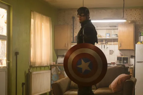 Кадр из фильма Первый мститель: Противостояние