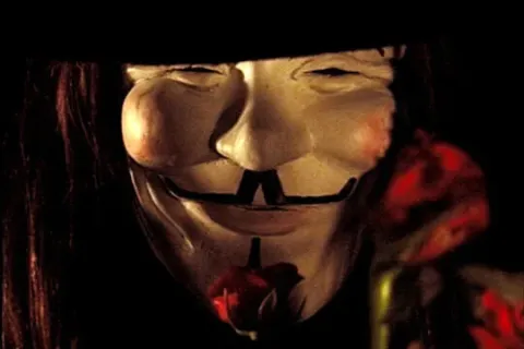 Кадр из фильма «V» значит Вендетта