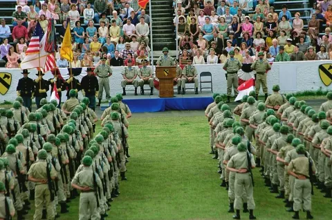 Кадр из фильма Мы были солдатами