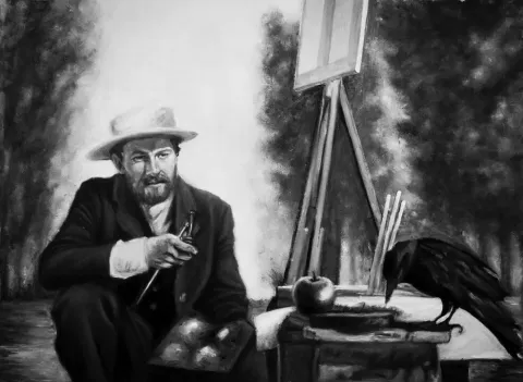 Кадр из фильма Ван Гог. С любовью, Винсент