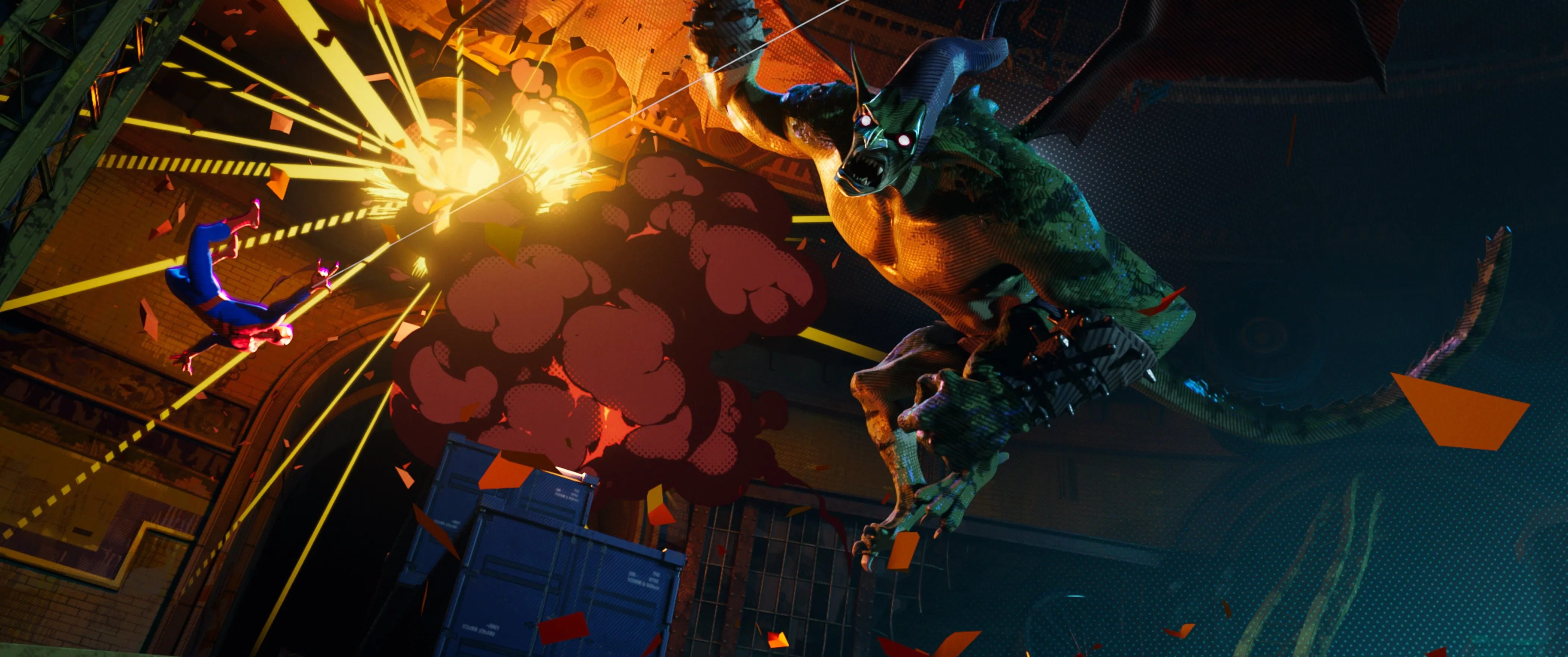 Кадр из фильма Человек-паук: Через вселенные