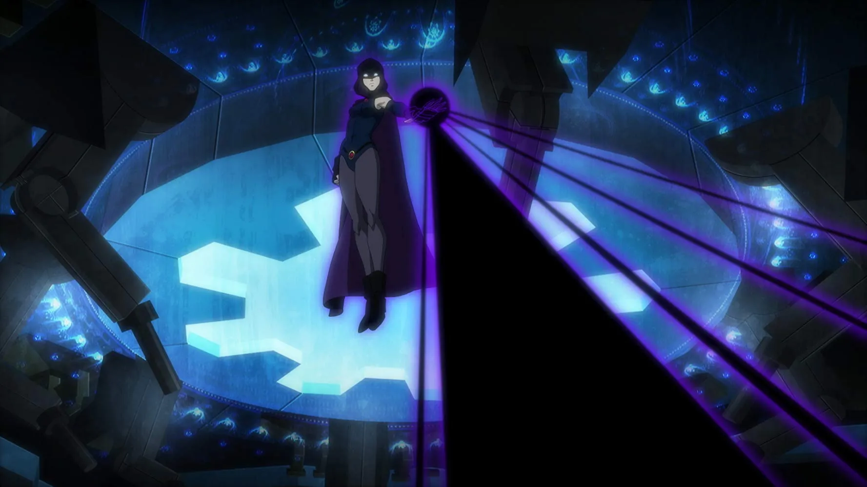 Кадр из фильма Лига Справедливости против Юных Титанов