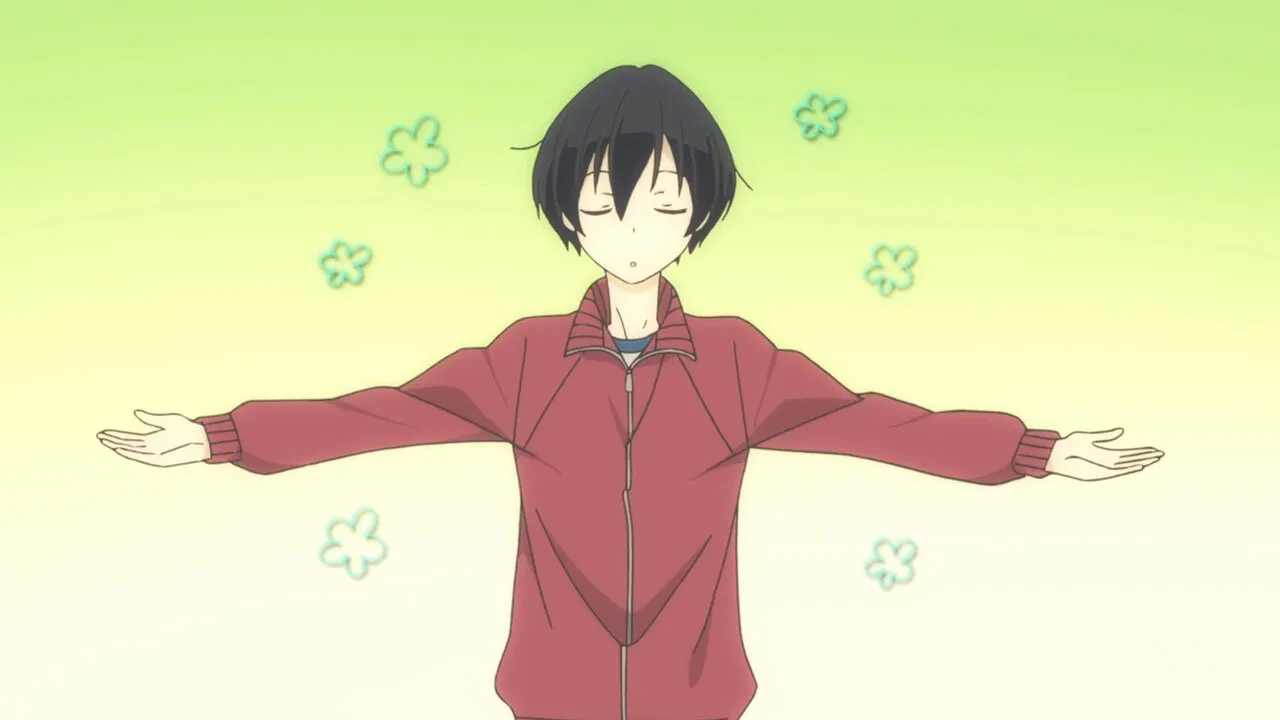 Кадр из фильма Вечно ленивый Танака