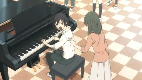 Кадр из фильма Вечно ленивый Танака