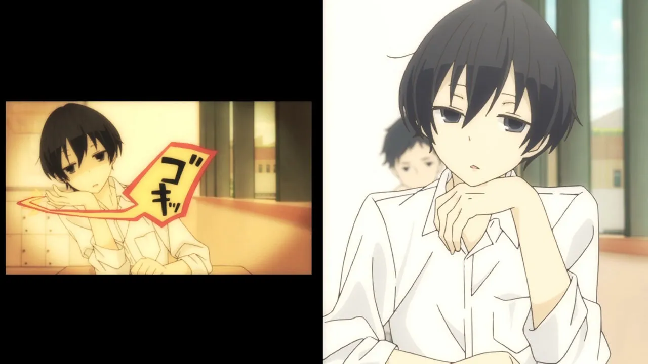 Кадр из фильма Вечно ленивый Танака