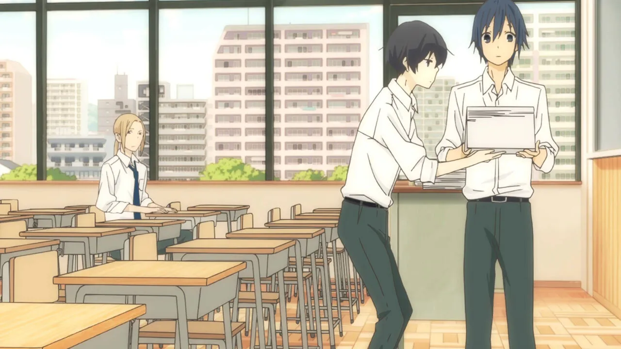 Кадр из фильма Вечно ленивый Танака