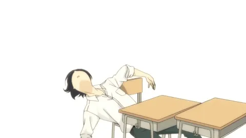 Кадр из фильма Вечно ленивый Танака