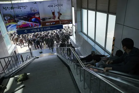 Кадр из фильма Поезд в Пусан