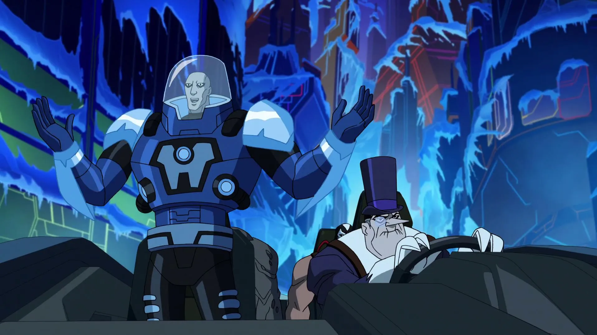 Кадр из фильма Безграничный Бэтмен: Роботы против мутантов