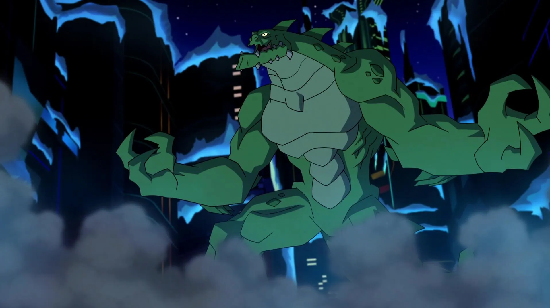 Кадр из фильма Безграничный Бэтмен: Роботы против мутантов