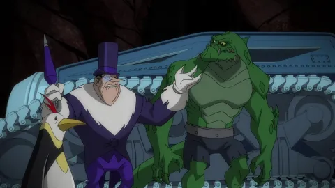 Кадр из фильма Безграничный Бэтмен: Роботы против мутантов