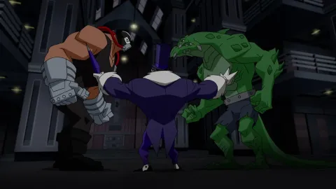 Кадр из фильма Безграничный Бэтмен: Роботы против мутантов