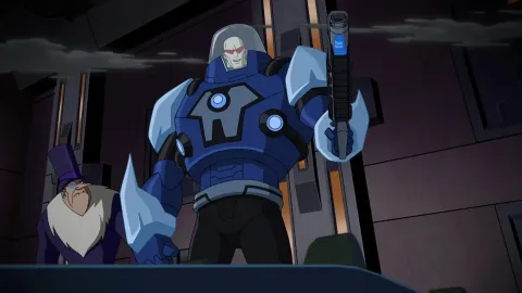 Кадр из фильма Безграничный Бэтмен: Роботы против мутантов