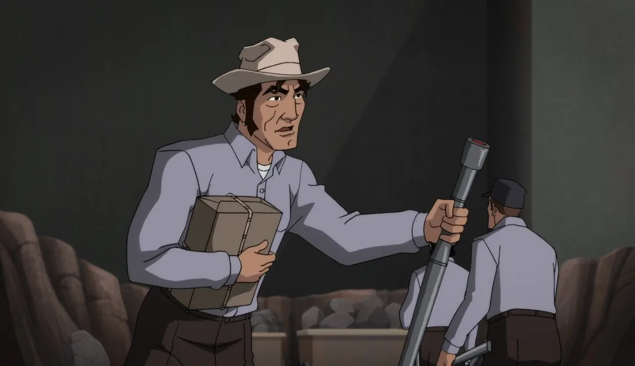 Кадр из фильма Бэтмен: Возвращение рыцарей в масках