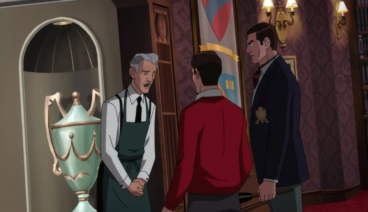 Кадр из фильма Бэтмен: Возвращение рыцарей в масках